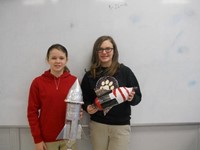 Students with rocket science projects