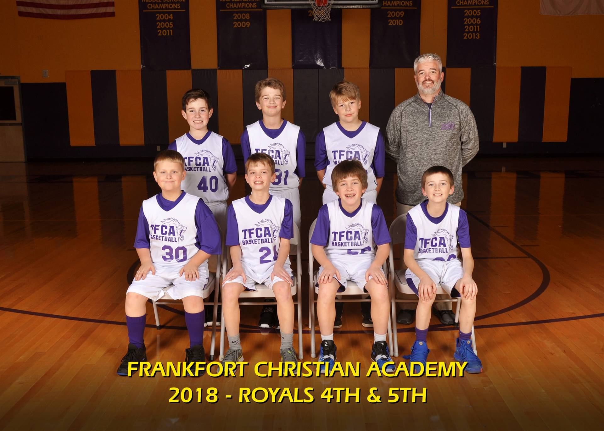 4th/5th Grade Boys Basketball Team