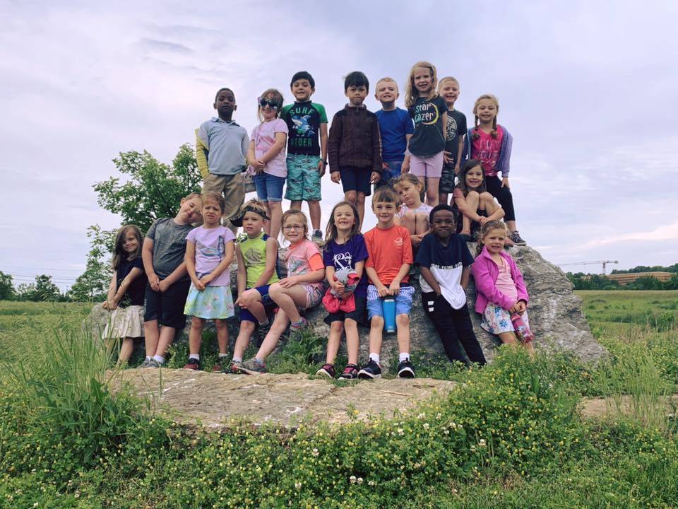 Kindergarten field trip to Cove Spring park