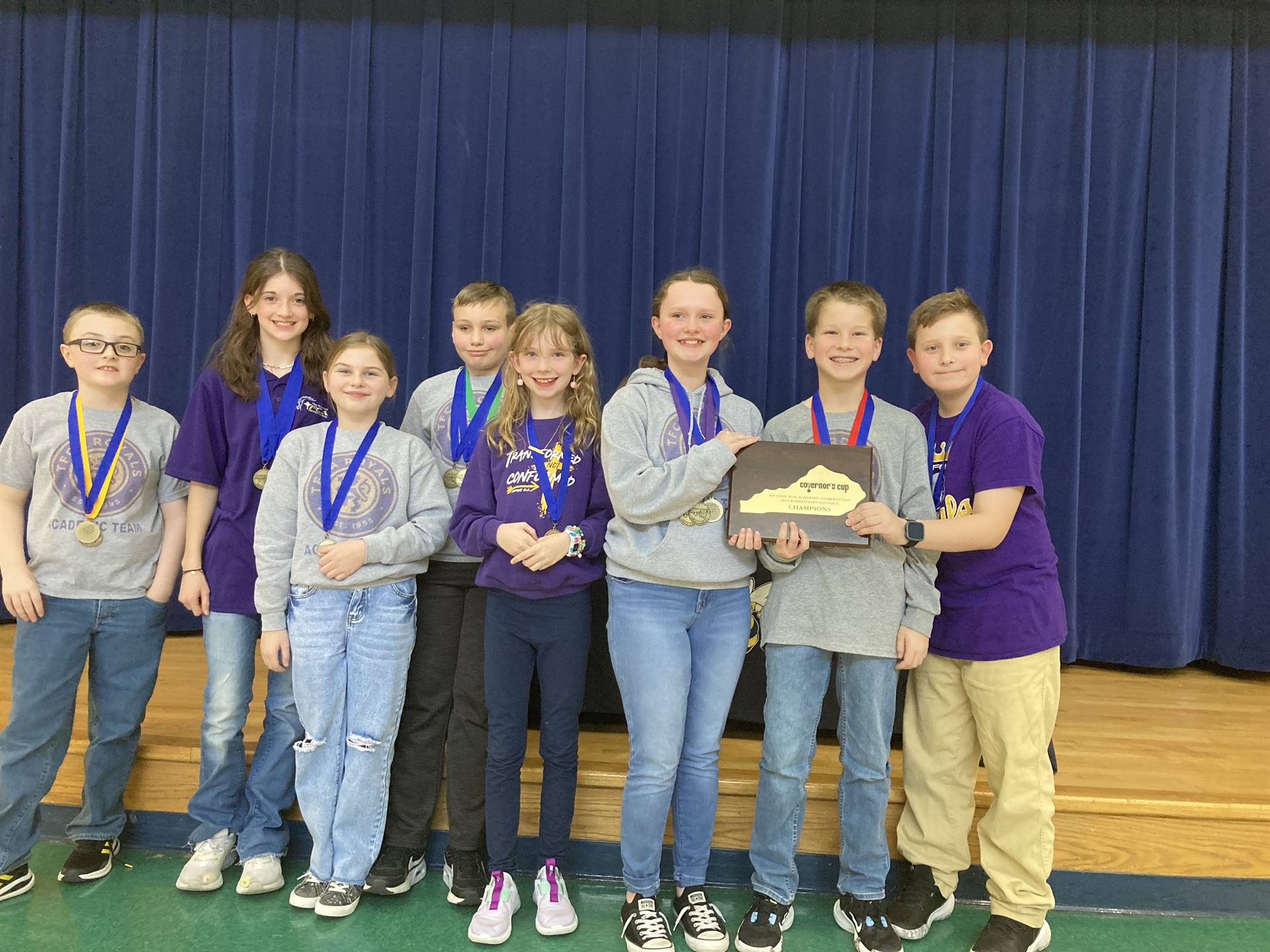 Elementary Academic Team Winners