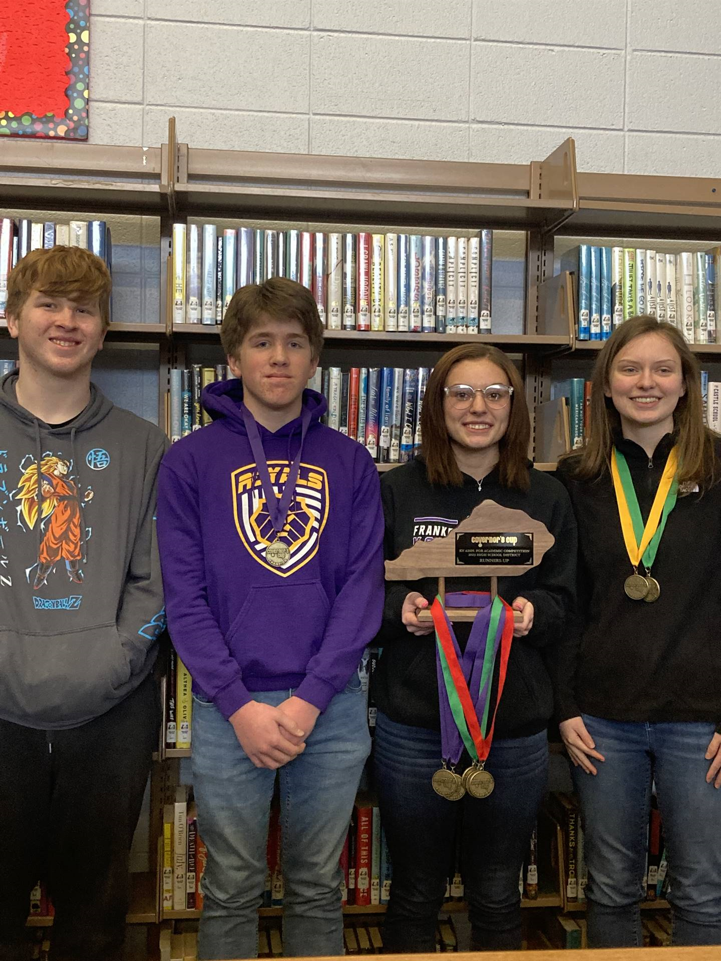 HS Academic team winners