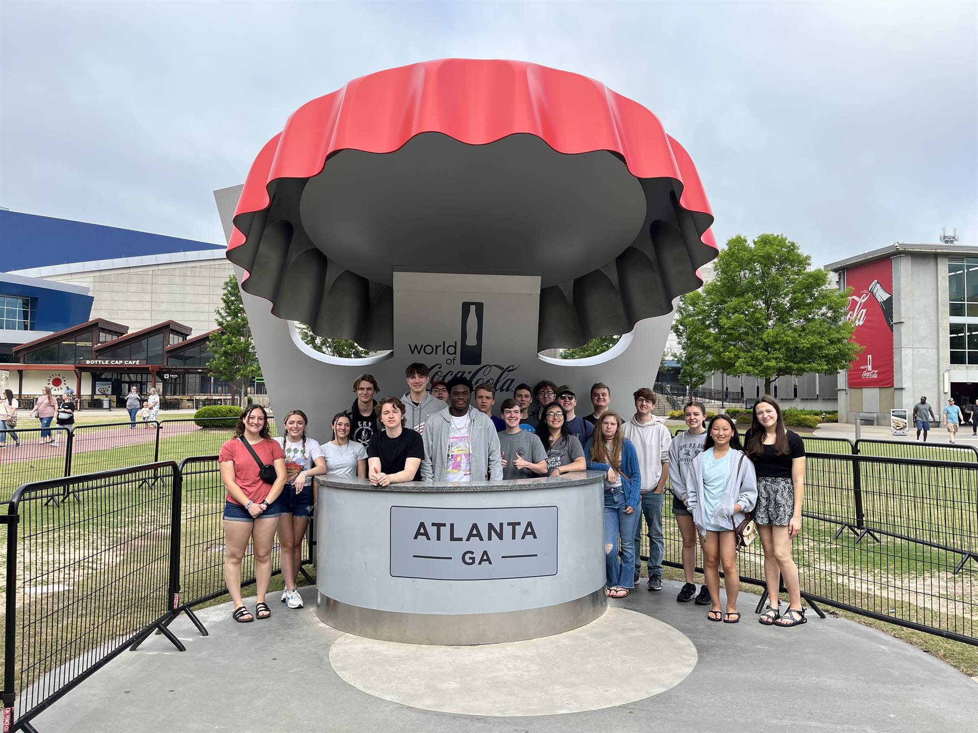 Seniors at Coke Museum