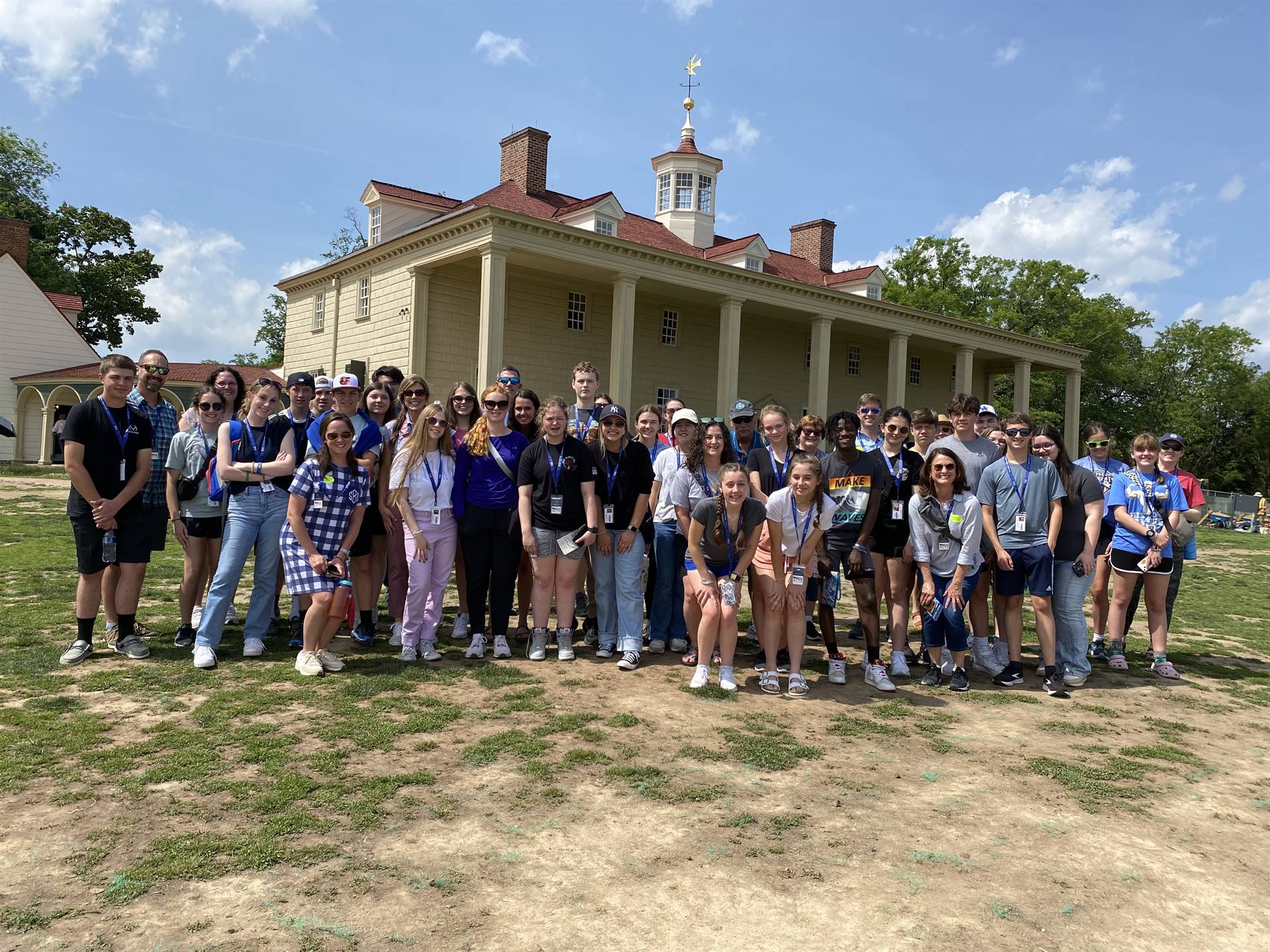 Students at Mount Vernon